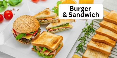SANDWICH AND BURGER