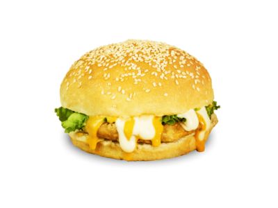 CHEESY CHICKEN BURGER